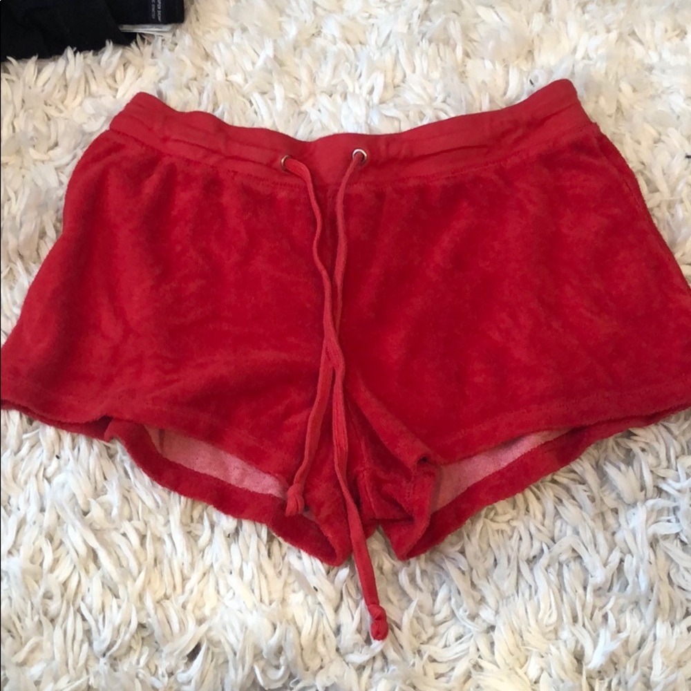So Nikki terry cloth shorts JUNIORS